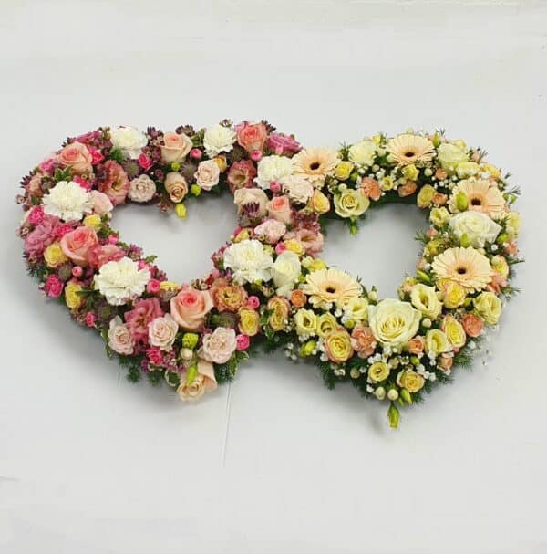 Double Open Heart Pastel Mix - Image 2