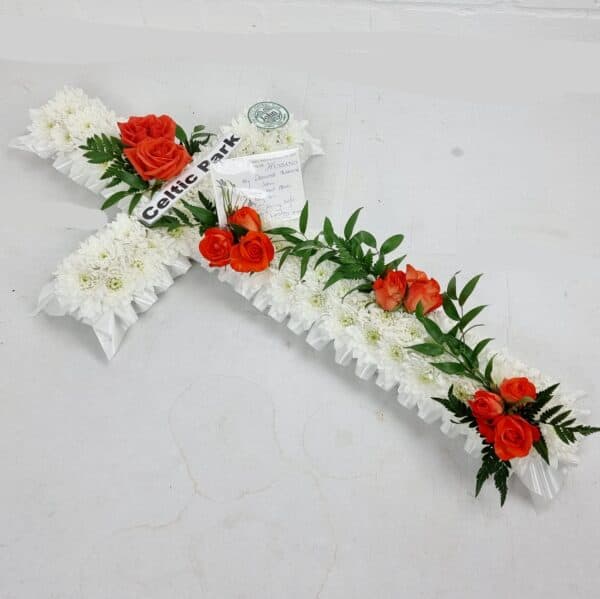 Classic White Cross Ribbon Edge - Image 3