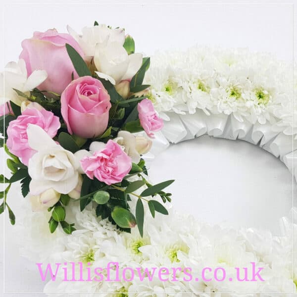 Classic Wreath Pink Sprays - Image 2