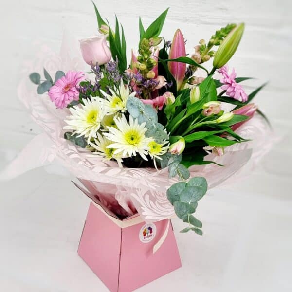 Pastel Pink Hand-tied