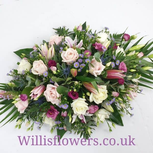Classic Pink Casket Spray - Image 2