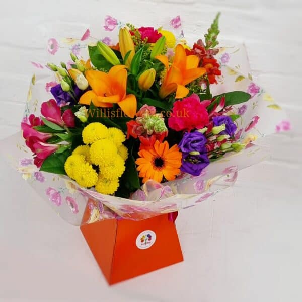 Vibrant Hand-tied