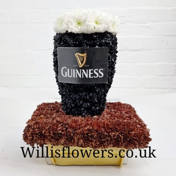 Guinness pint on plinth