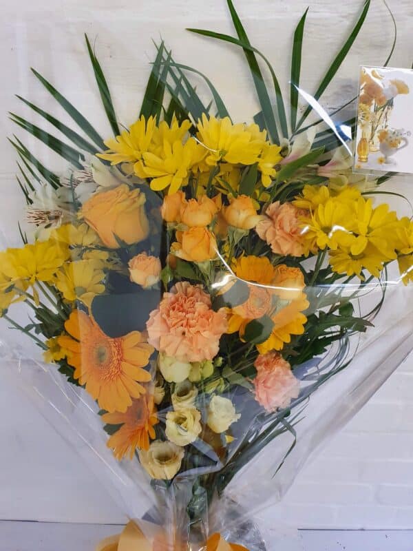 Funeral Flowers in Cellophane - Image 7