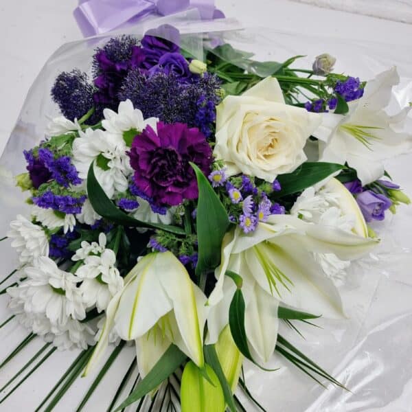 Funeral Flowers in Cellophane - Image 8