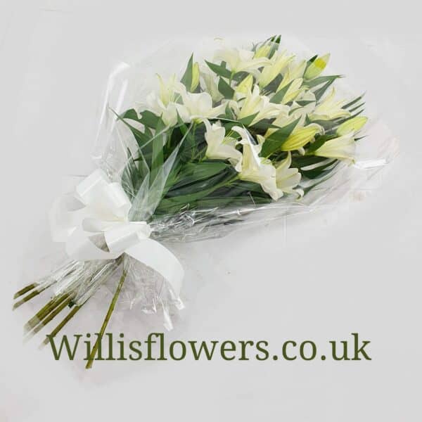 Funeral Flowers in Cellophane - Image 5