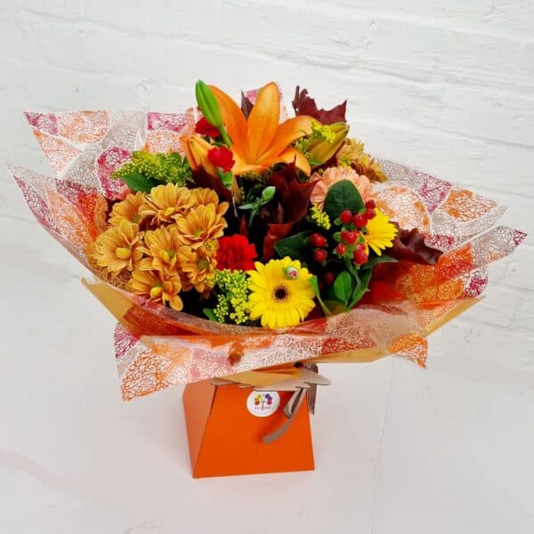 Autumn Brights Hand-tied