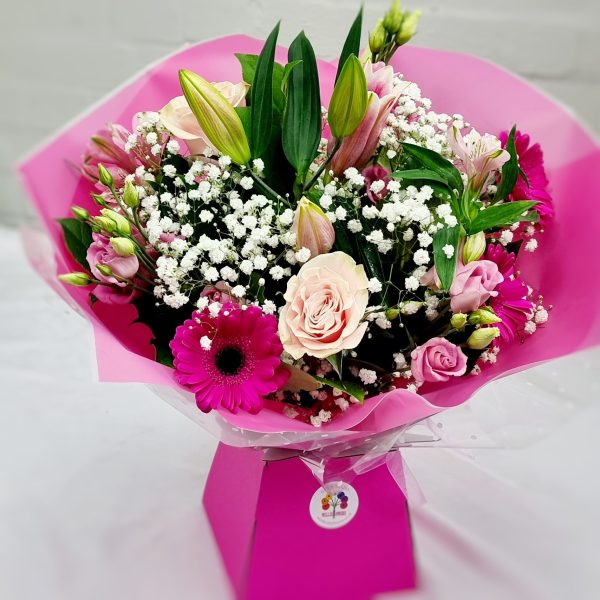 Perfect Pink Hand-tied